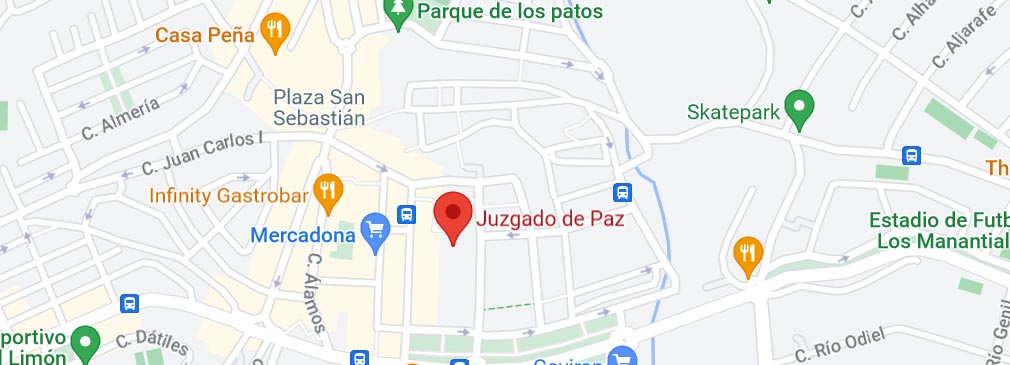 situación Registro Civil Alhaurin de la Torre Malaga